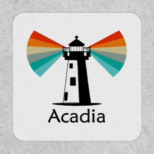 Acadia National Park Lighthouse Rainbow Patch