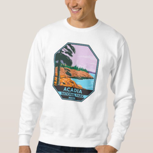 Acadia National Park Maine Bar Harbor Vintage Sweatshirt