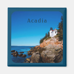Acadia National Park Maine Bass Harbor Lighthouse Magnet