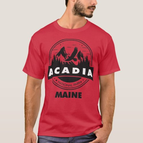 Acadia National Park Maine Camping Hiking Lover 1 T_Shirt