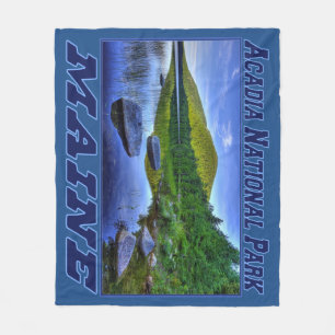 Acadia National Park, Maine Fleece Blanket