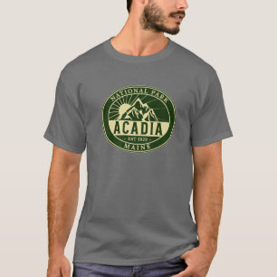 Acadia National Park Maine Hike Outdoors T-Shirt