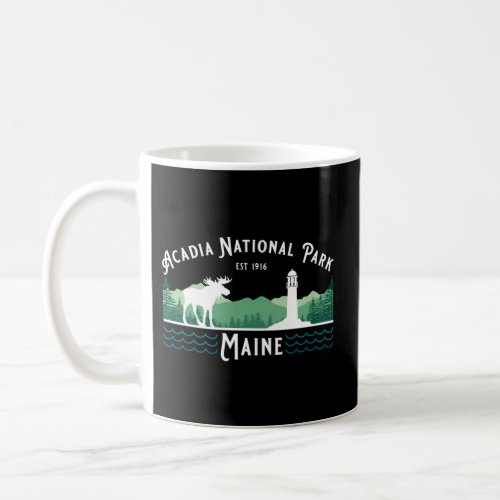 Acadia National Park Maine Hiking Camping Coffee Mug