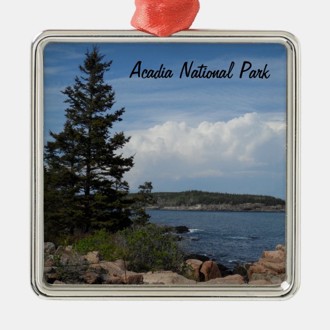 Acadia National Park, Maine Metal Ornament (Front)