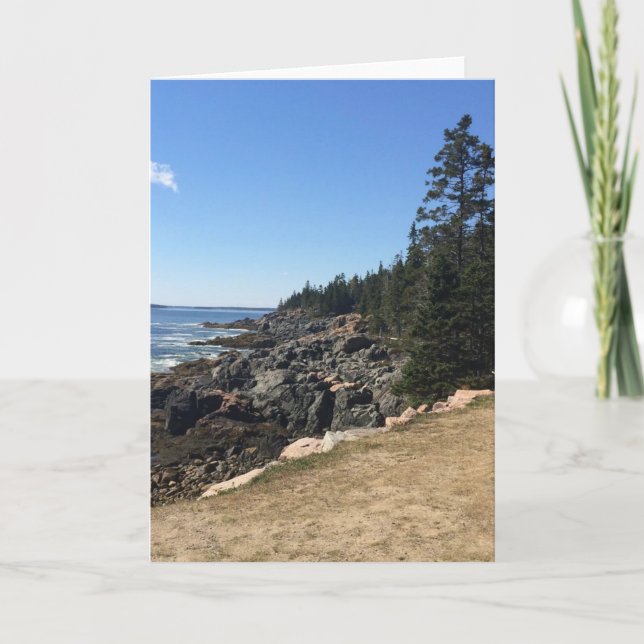 Acadia National Park, Maine Notecard (Front)