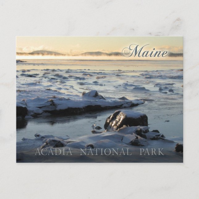 Acadia National Park, Maine Postcard (Front)