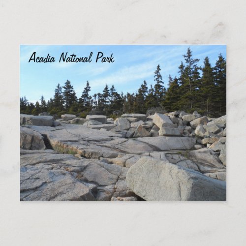 Acadia National Park Maine Postcard