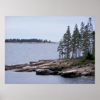 Acadia National Park Maine Poster