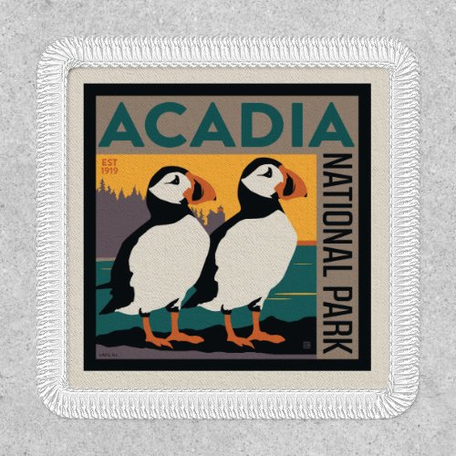 Acadia National Park Maine  Puffins Patch