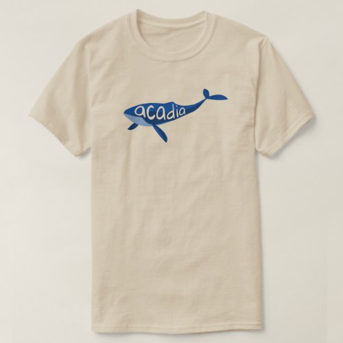 Acadia National Park Maine Whale T_Shirt