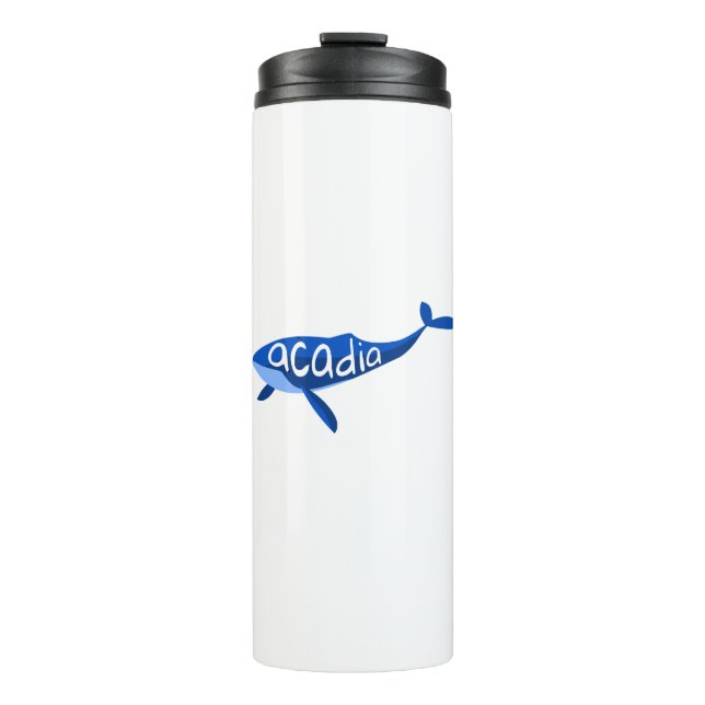 Acadia National Park Maine Whale Thermal Tumbler (Front)