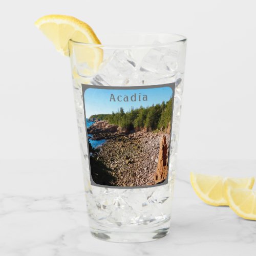 Acadia National Park Monument Cove MDI Glass