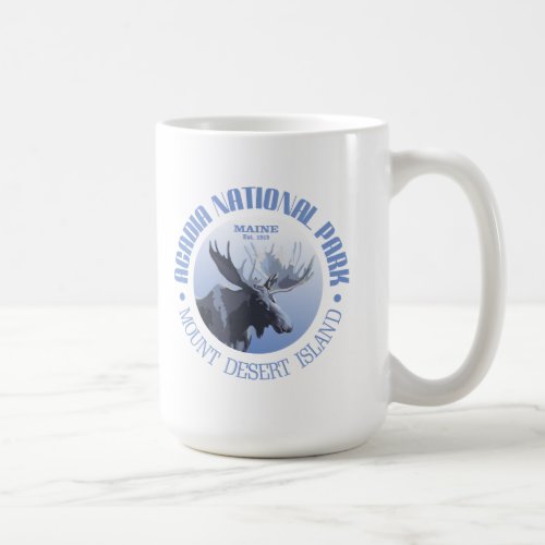 Acadia National Park moose Coffee Mug
