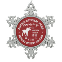 ACADIA NATIONAL PARK MOOSE COLLECTOR HOLIDAY