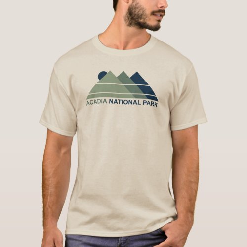 Acadia National Park Mountain Sun T_Shirt
