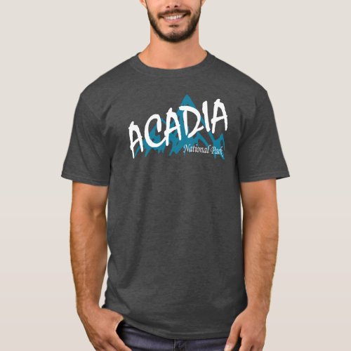 Acadia National Park Mountains T_Shirt