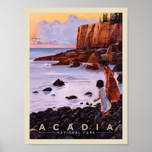Acadia National Park Otter Cliffs_KC USA National Poster