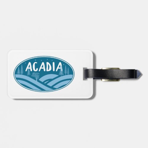 Acadia National Park Outdoors Luggage Tag