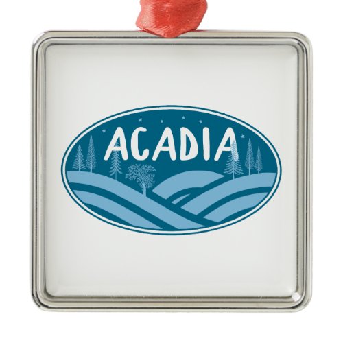 Acadia National Park Outdoors Metal Ornament