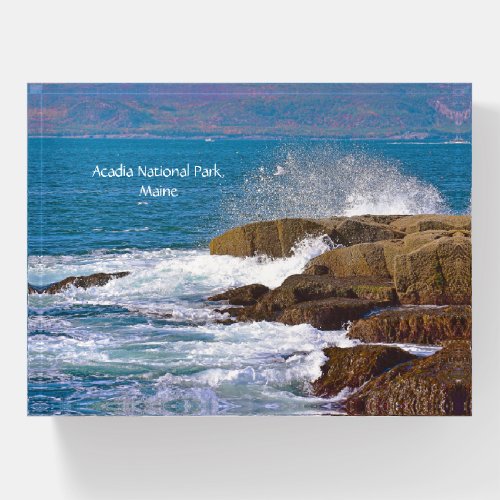 Acadia National Park Paperweight