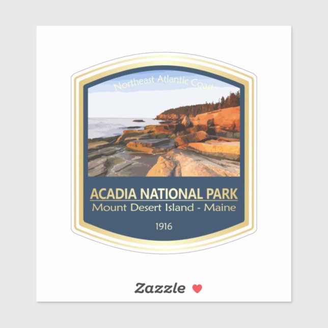 Acadia National Park (PF1) Sticker (Sheet)