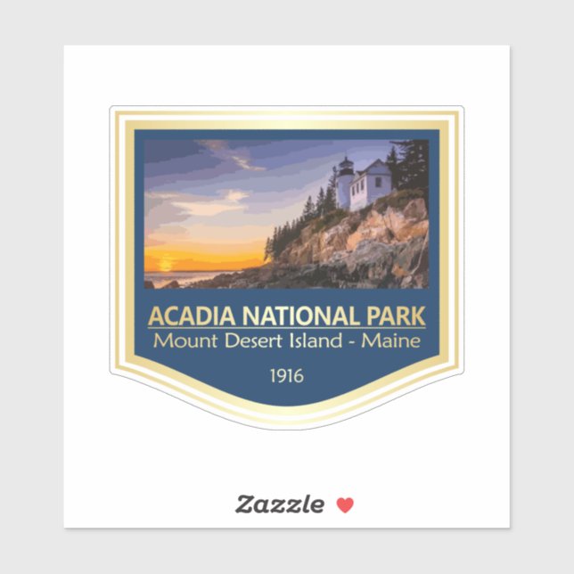Acadia National Park (PF2) Sticker (Sheet)