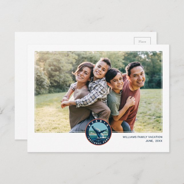 Acadia National Park Postcard (Front/Back)