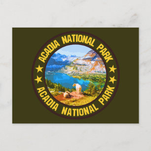 Acadia National Park                               Postcard