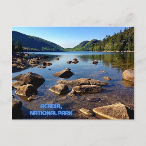 Acadia National Park Postcard Travel Souvenir