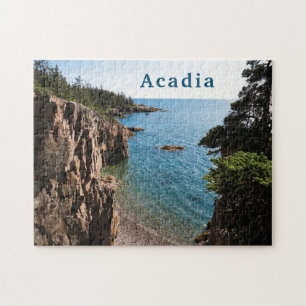 Acadia National Park Ravens Nest Maine Jigsaw Puzzle