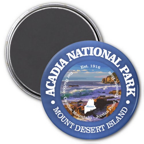 Acadia National Park rd2 Magnet