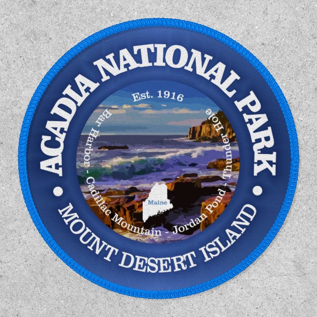 Acadia National Park (rd)2 Patch (Front)