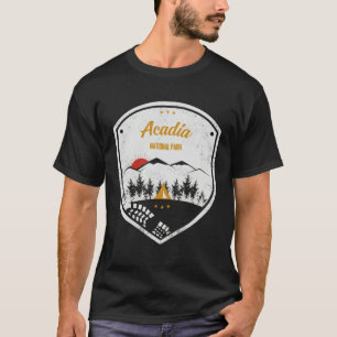 Acadia National Park Retro Souvenir T-Shirt