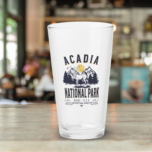Acadia National Park Rustic Landscape Glass (Creator Uploaded)