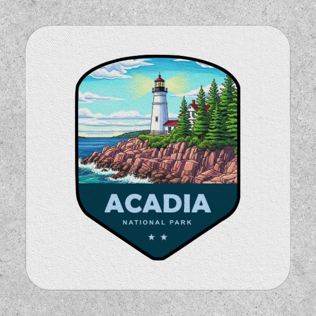 Acadia National Park Shield Patch (Front)