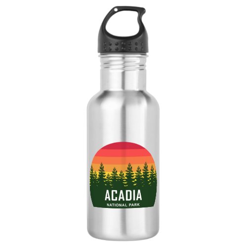 Acadia National Park Stainless Steel Water Bottle