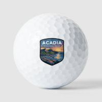 Acadia National Park Sunset Badge