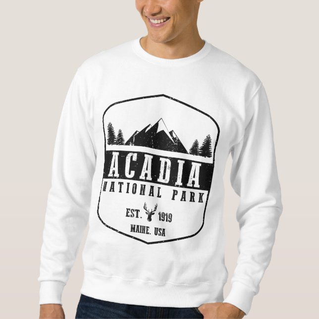 Acadia National Park Sweatshirt (Front)