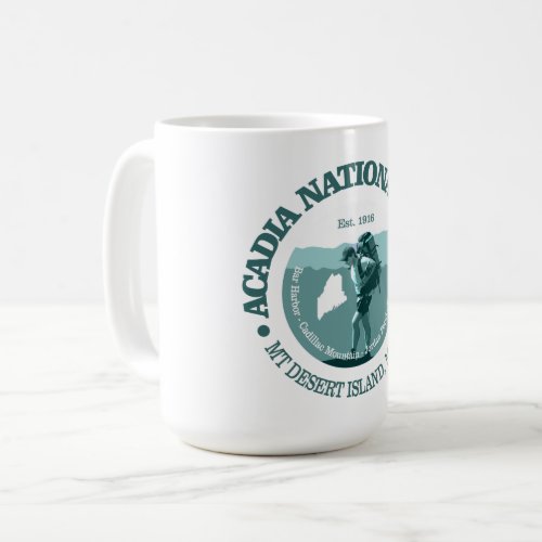 Acadia National Park T Coffee Mug
