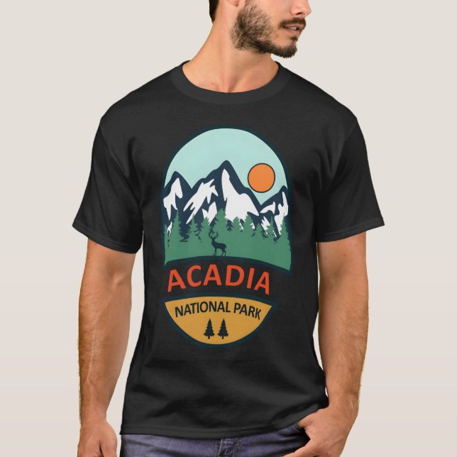 Acadia National Park  T-Shirt (Front)