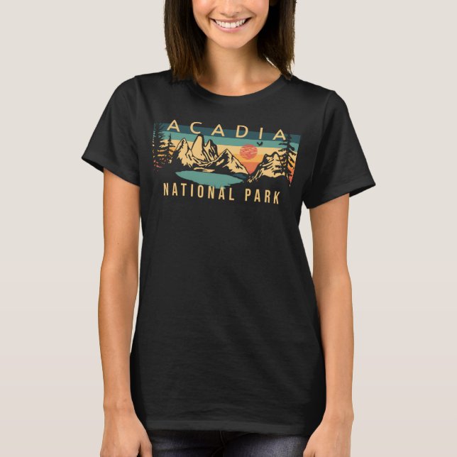 Acadia National Park T-Shirt (Front)