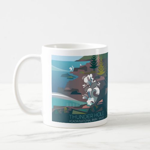 Acadia National Park Thunder Hole Mug