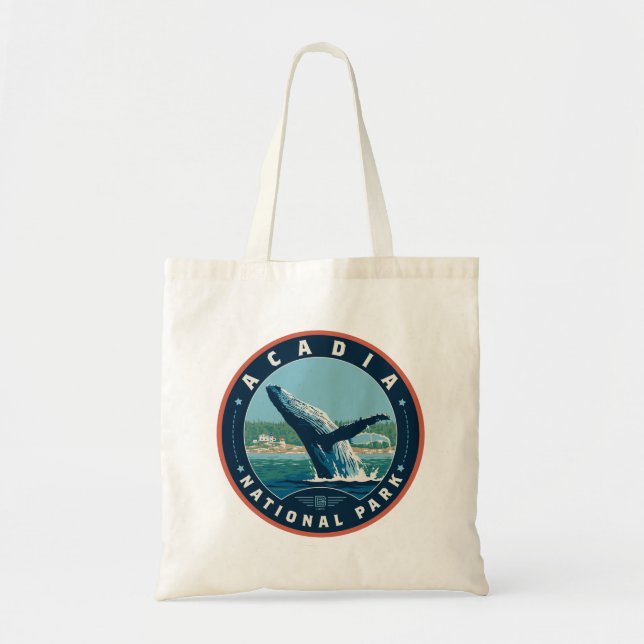 Acadia National Park Tote Bag (Front)