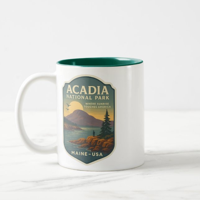 Acadia National Park Travel Mug (Left)