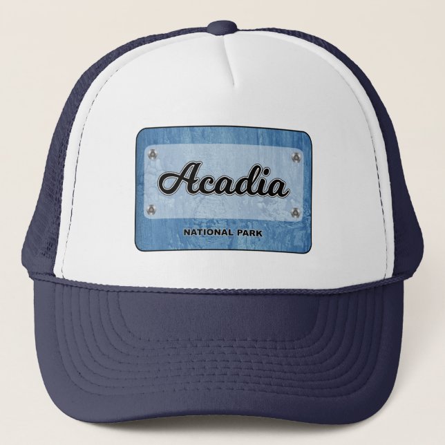 Acadia National Park Trucker Hat (Front)