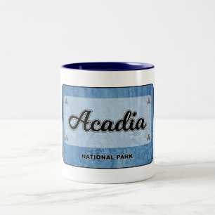 Acadia National Park Two-Tone Coffee Mug