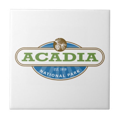 Acadia National Park USA Tile