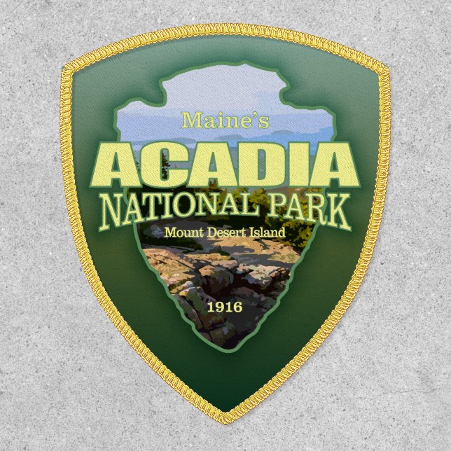 Acadia NP (arrowhead)  Patch (Front)