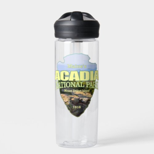 Acadia NP arrowhead  Water Bottle