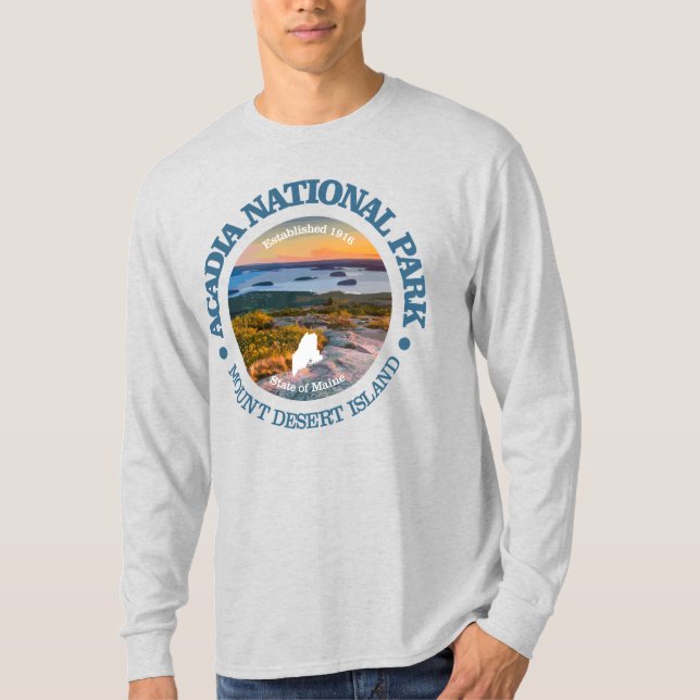 Acadia NP (Cadillac Mtn) T-Shirt (Front)